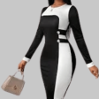 Classic Black Pencil Dress